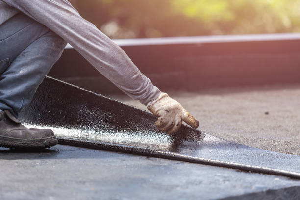 Professional Waterproofing technician working in Greencastle, PA